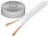 Cablu Difuzor 2x0.5mm OFC Alb Neecranat, Goobay