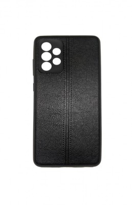 Husa Samsung A33 5G a336 Silicon Leather Negru foto