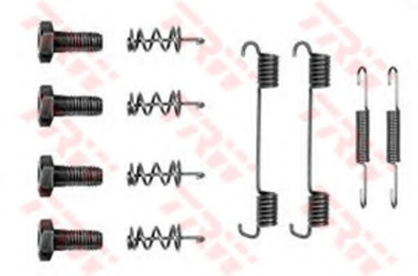 Set accesorii, saboti frana parcare MERCEDES C-CLASS T-Model (S203) (2001 - 2007) TRW SFK109