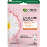 Masca Servetel Garnier Moisture + Freshness cu ceai verde, 32 g