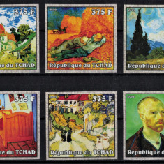 CIAD 2002 - Picturi, Van Gogh / serie completa MNH