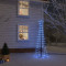 Brad de Craciun conic, 108 LED-uri, albastru, 70x180 cm GartenMobel Dekor