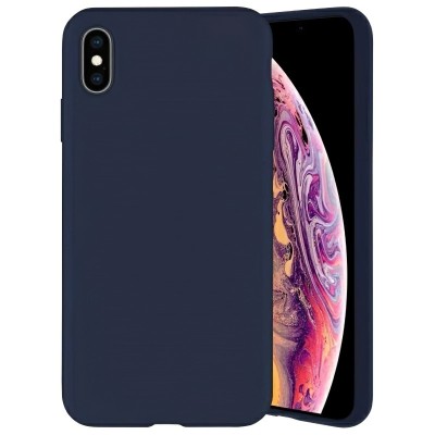 Husa TPU OEM Beline pentru Xiaomi Redmi Note 9 Pro, Bleumarin foto