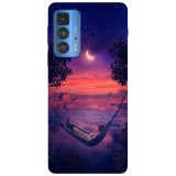 Husa compatibila cu Motorola Moto G71 5G model Perfect sleep, Silicon, TPU, Viceversa, Transparent, Carcasa