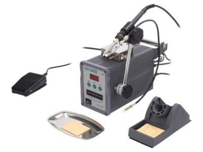 Stație de lipit QUICK 90W 200-450&amp;deg;C ESD cu afișaj LED foto