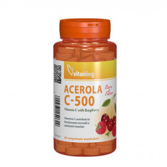 Vitamina C 500mg cu Acerola Vitaking 40cp