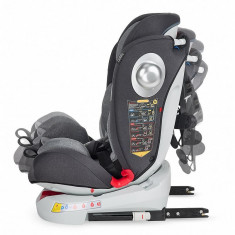 Scaun auto cu isofix 0-36 kg rotativ Coccolle Nerio Moonlit grey