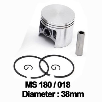 Piston complet Stihl: MS 180 (38mm) - PowerTool TopQuality foto