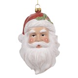 Cumpara ieftin Ornament brad Mos Craciun polirasina multicolora 9x7x15 cm