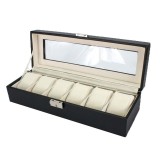 Cumpara ieftin Cutie PREMIUM pentru Depozitare și Organizare 6 Ceasuri &ndash; Model CDN004