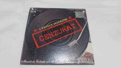 [CDA] Cenzurat - Cantece interzise - cd audio original foto