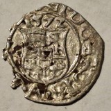 Ungaria 1 denar / denier 1572 argint Maximilian ll