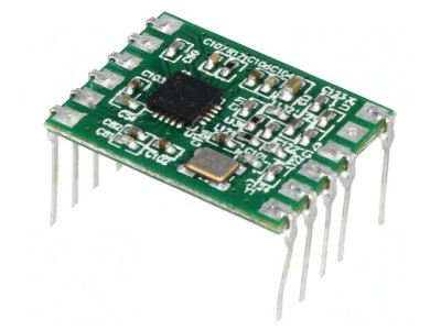 Modul RF 434MHz SPI 1,8-3,6VDC THT foto