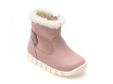 Ghete GEOX roz, B4658B, din piele ecologica