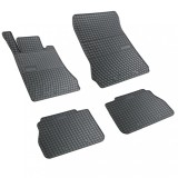 Set covorase auto din cauciuc Mercedes Clasa E W210 1995-2003, presuri BestAutoVest, negre, 4 buc.