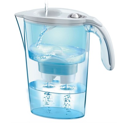 Cana filtranta Laica Stream Mechanical, 2.3 l, Alb foto