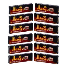 Set 12 bucati-Supliment alimentar DIBLONG Turkish Delight Bar pentru barbati pe baza de rahat turcesc, cu plante care sustin sanatatea sexuala si func