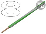 Cablu electric 2,5mm2 PVC verde-gri 50m