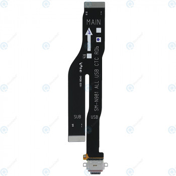 Samsung Galaxy Note 20 (SM-N980F SM-N981F) Conector de &amp;icirc;ncărcare flexibil GH59-15304A foto