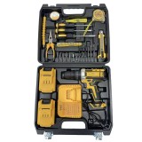 Trusa Bormasina Motoyama Japan, 48V, 8Ah, 2 acumulatori, incarcator, 30 accesorii