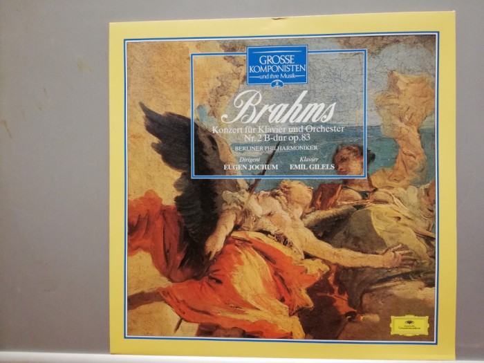 Brahms &ndash; Piano Concerto no 2 (1973/Deutsche Grammophone/RFG) - Vinil/NM+
