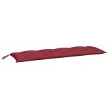 Cumpara ieftin Perna banca de gradina, rosu vin, 150x50x7 cm, material oxford
