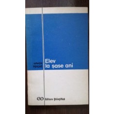 Elev la sase ani-Emilian Dimitriu