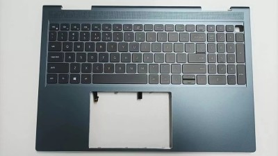 Carcasa superioara cu tastatura palmrest Laptop, Dell, Inspiron 16 7610, YRKJM, 0YRKJM, 460.0N306.0001, 460.0N306.0014, pentru placa video RTX 3060, i foto