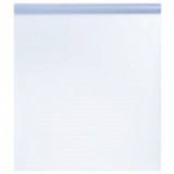 VidaXL Folie fereastră, statică/mată, gri, 90x2000cm, PVC