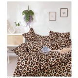 Lenjerie pat single,bumbac finet,4 piese,cearceaf cu elastic 140x200cm,cearceaf pilota 150x220cm,2 fete de perna 50x80cm-A1140