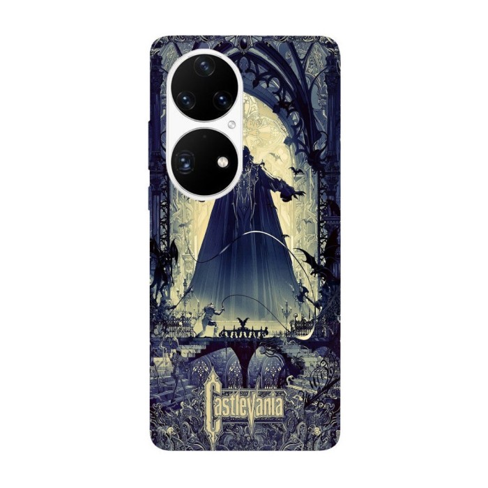 Husa compatibila cu Huawei Nova Y70 model Dracula Castlevania, Silicon, TPU, Viceversa