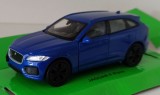 Macheta Jaguar F-Pace 2016 albastru - Welly 1/36, 1:32