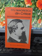 Titu Maiorescu, Din Critice, editura Eminescu, Bucure?ti 1978, 157 foto