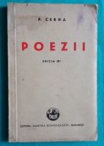 Panait Cerna &ndash; Poezii ( editie din 1944 )