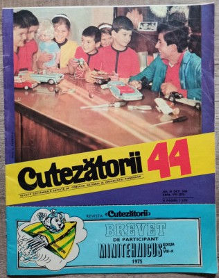 Revista Cutezatorii 31 octombrie 1974, BD Drumul apei ep. 10 foto