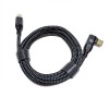 Cablu USB Type C 2.0 la USB Type C 480Mbs 240W 2m Side Bend, Generic