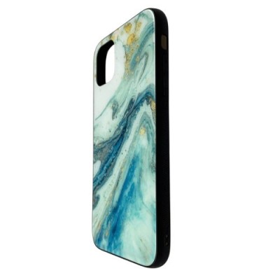Husa protectie pentru apple iphone 11 pro max soft acryl tpu marble model 1 foto
