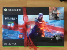 Xbox One X 1TB + Battlefield V Deluxe Edition foto