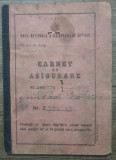 Carnet de asigurare pe anii 1943-1946