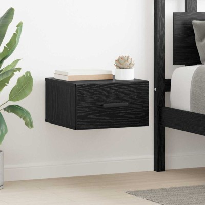 vidaXL Dulap de noapte Stejar negru 35 x 35 x 20 cm Lemn compozit 882388 foto