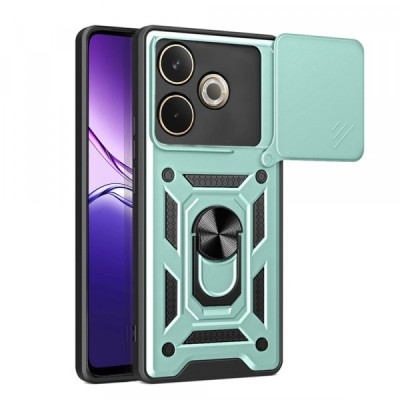 Husa pentru Oppo A5 Pro 4G / A5 Pro, Techsuit, CamShield, Verde foto