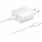 Incarcator Retea Samsung Galaxy Note10+ 5G, Fast Charge, 1 X USB-Type-C, 45W, Alb EP-TA845XWEGWW