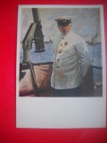 HOPCT 23545 VOROSHILOV PE MURAT -I I BRODSKII 1884-1839 -RUSIA -MUZEE - CP PICTURA --NECIRCULATAMUNTII