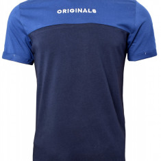 Tricou barbati Jack & Jones Est 1990 , bumbac, bleu, L