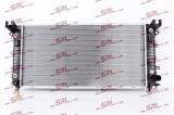 Radiator Cadillac Escalade 20; Chevrolet Silverado 19, Suburban 20, Tahoe 20; Gmc Yukon 20, motor: 6.2 V8, 863x438x26, SRLine, Aluminiu/ Plastic