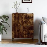 vidaXL Servantă, stejar fumuriu, 69,5x34x90 cm, lemn compozit