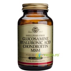 Glucosamine Hyaluronic Acid Chondroitin MSM 60tb (Glucozamina, acid hialuronic, condroitina si MSM)