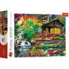PUZZLE TREFL 3000 CABANA DIN PADURE, TREFL 3000P