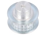 Roată Curea Aluminiu T2.5 4mm/6mm 17mm