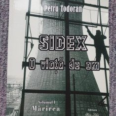 Sidex, O viata de om, de Petru Tudoran, Volumul I Marirea, 2017, 254 pag